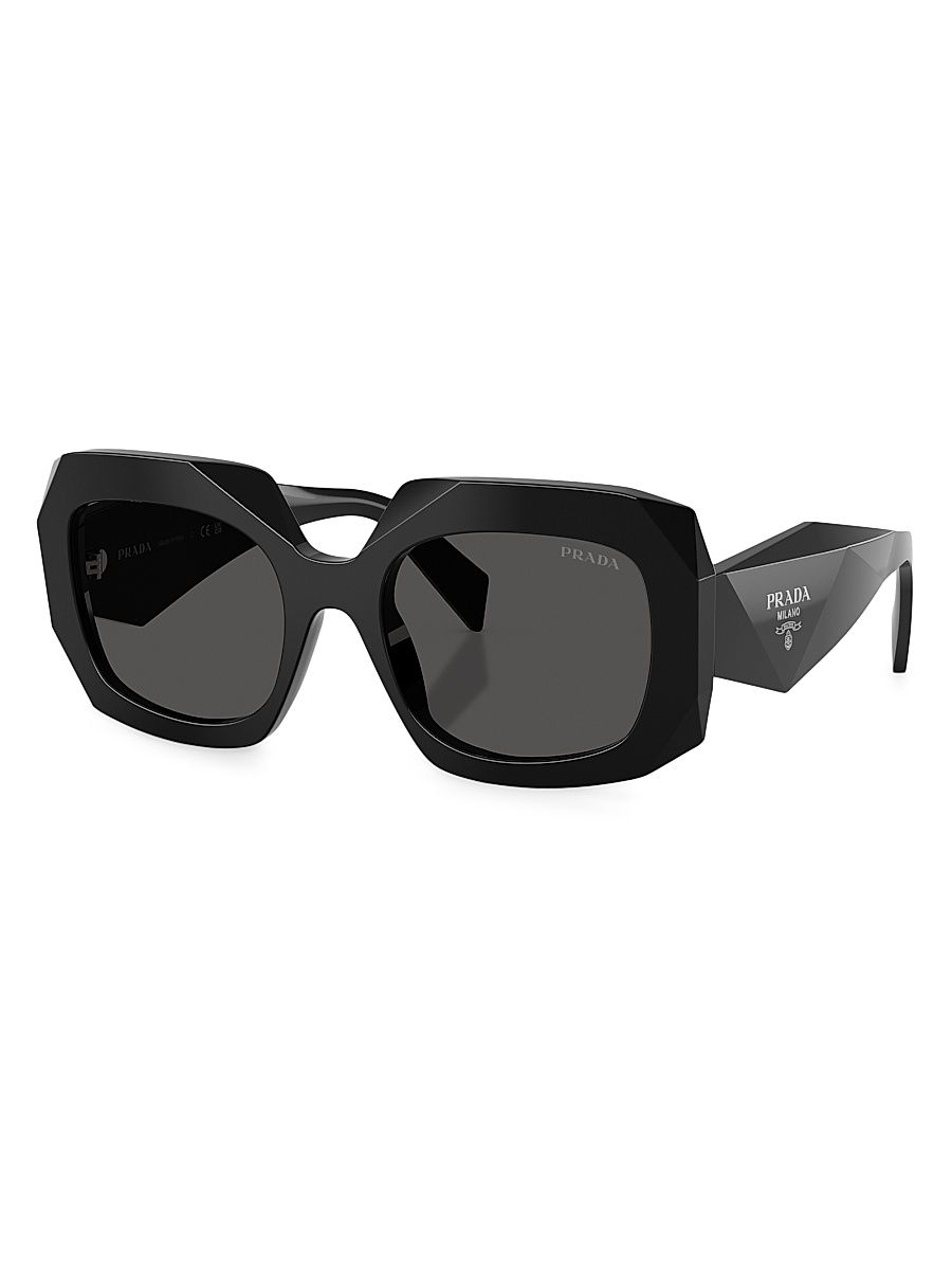 Women's B23s 54MM Square Sunglasses - Black