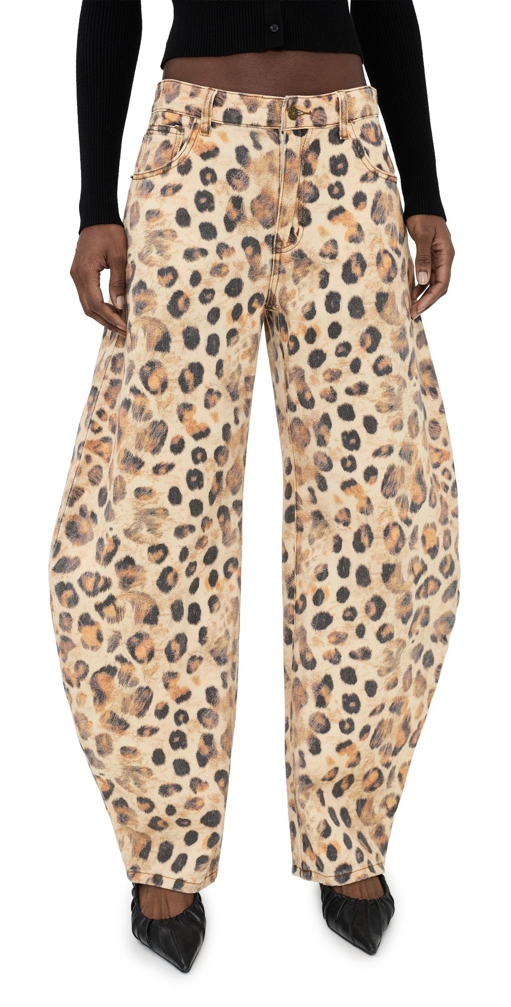 Lioness Horeshoe Jeans Leopard M