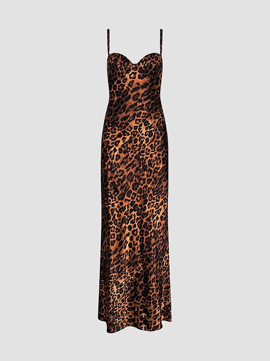 Women's Sayla Bias Cut Maxi Dress - Tan Multi Javan - Size 12