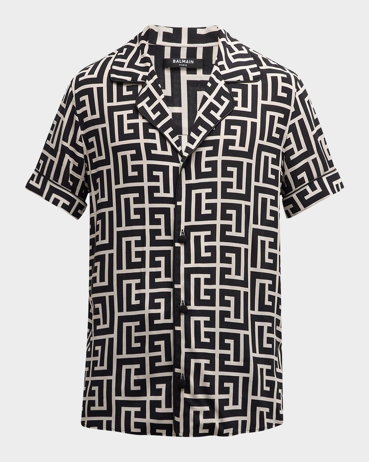 Men & apos;s Monogram Pajama Shirt