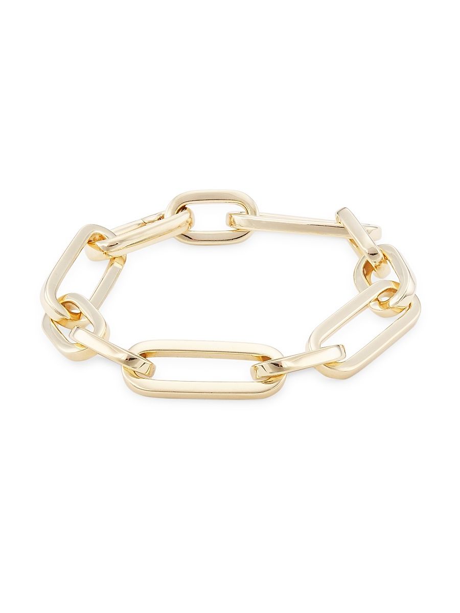 Women's 14K Yellow Gold Chain Bracelet - Yellow Gold - Size 7
