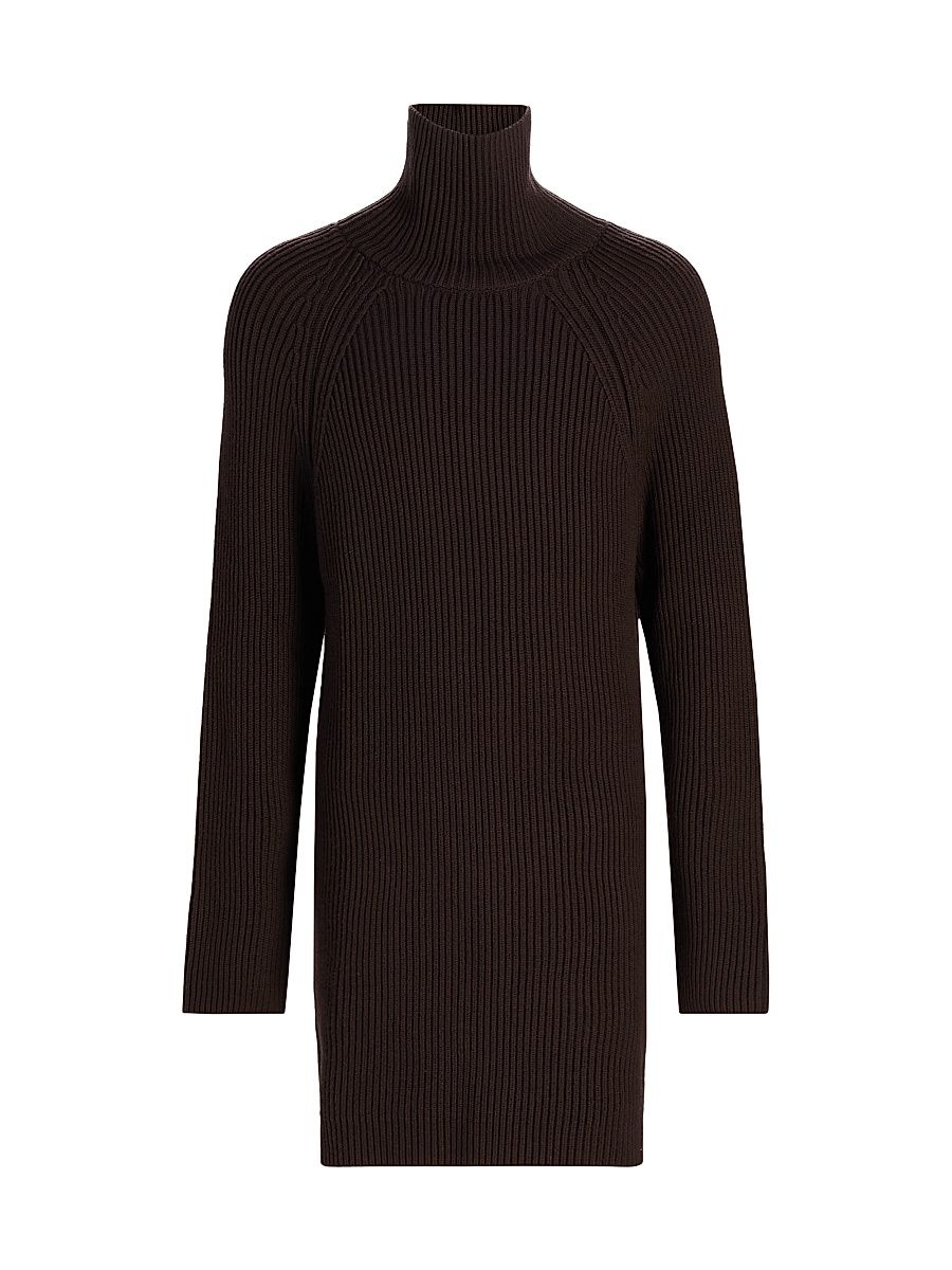 Men's All the Rumors Are True Raglan Knit Dress - Brown - Size XS