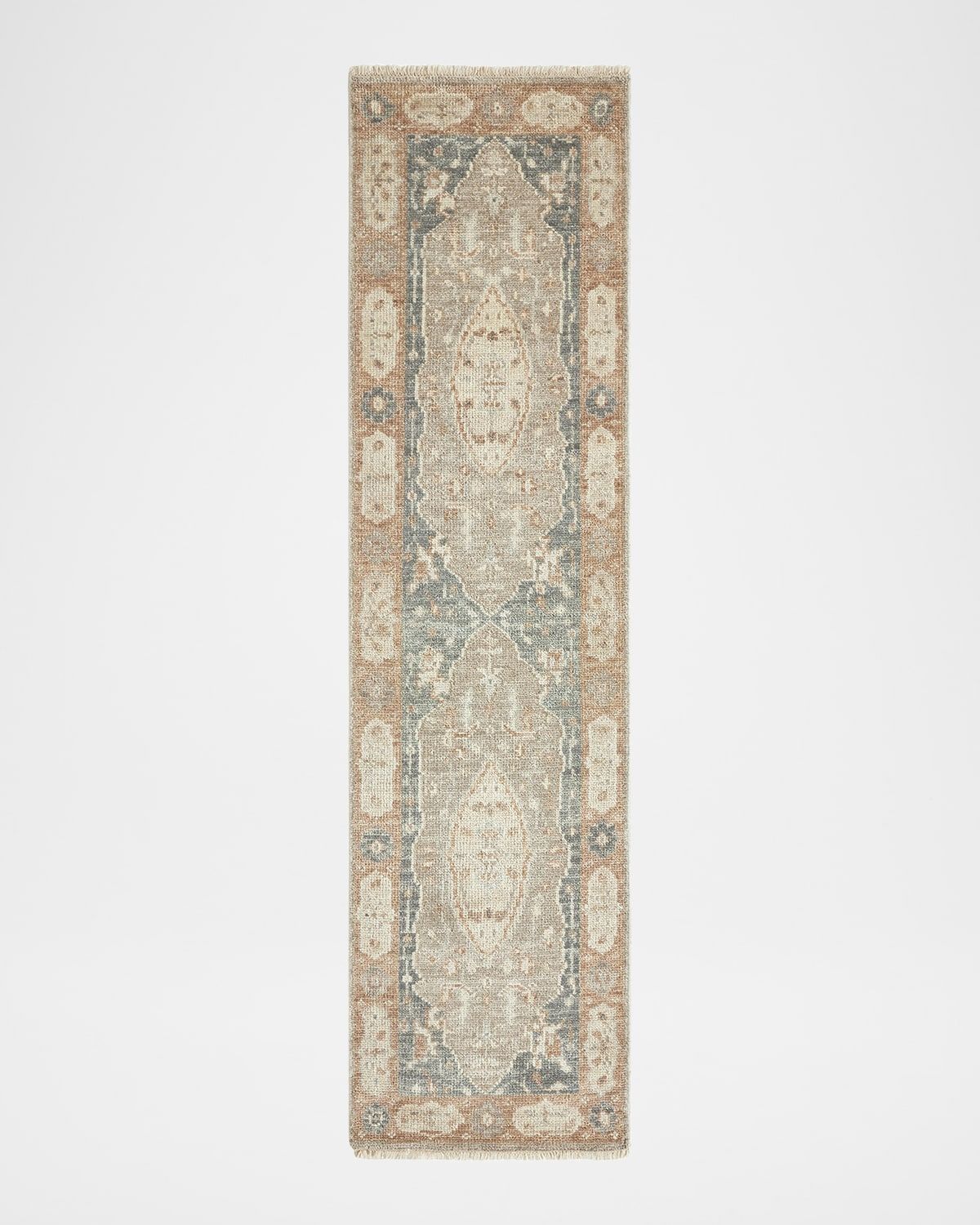 Ellington Hand-Knotted Runner, 3 & apos; x 10 & apos;