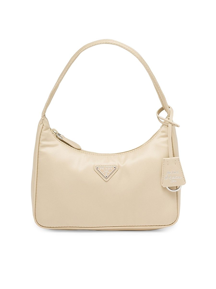Women's Re-Edition 2000 Re-Nylon Mini Shoulder Bag - Beige Khaki