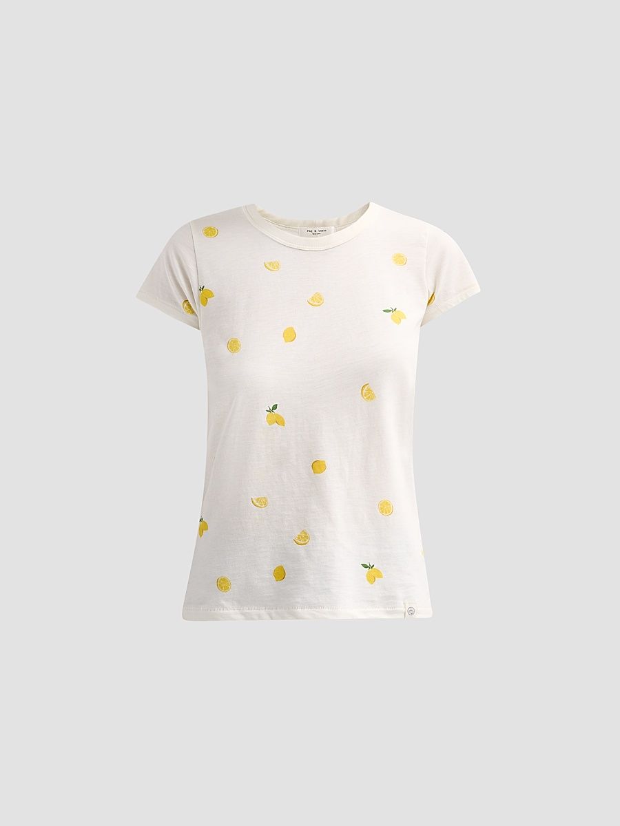 Women's All Over Baby Lemon T-Shirt - Bone - Size XL