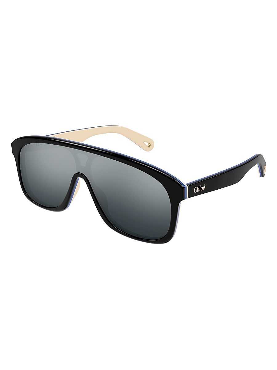 Women's Mirror Sunglasses - Black
