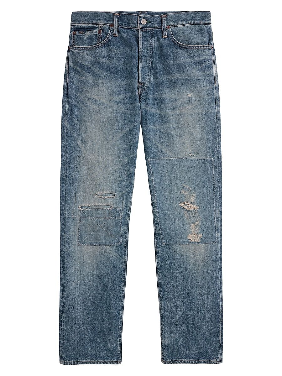 Men's Heritage Straight Distressed Jeans - Isle Royale - Size 40