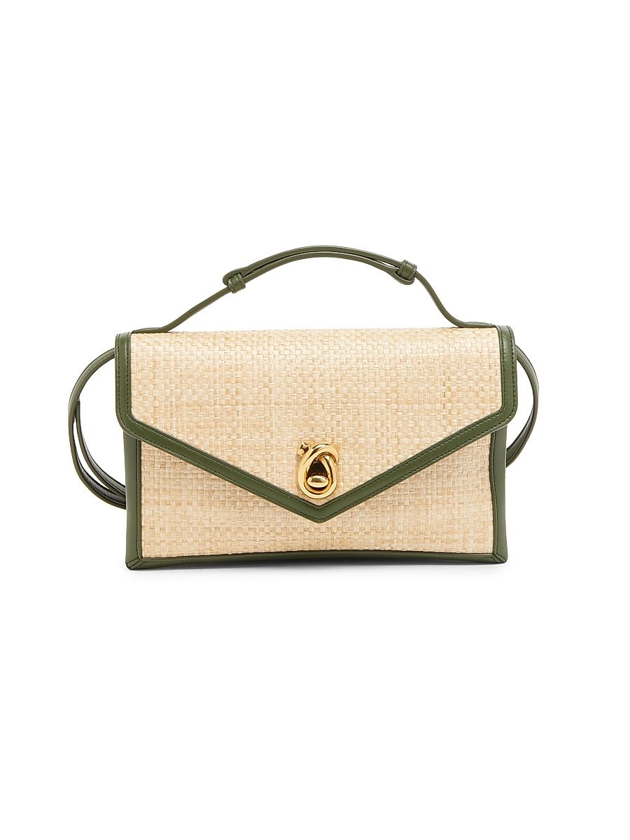 Women's Raffia Clutch - Natural Shade