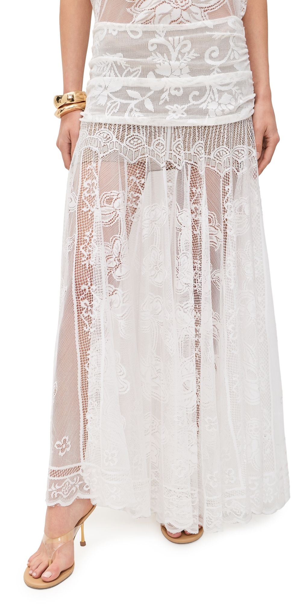 Yellow the Label Callista Skirt Ivory M