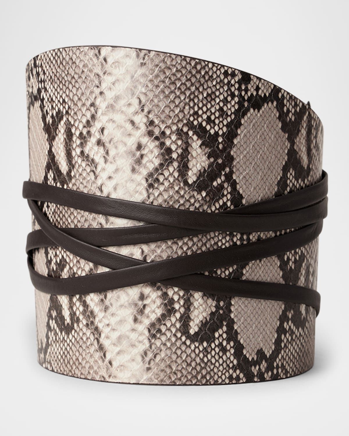 Undone Embossed Corset