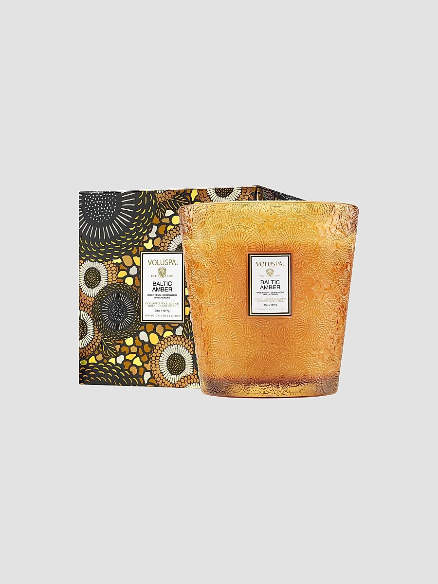 Baltic Amber 3-Wick Hearth Candle