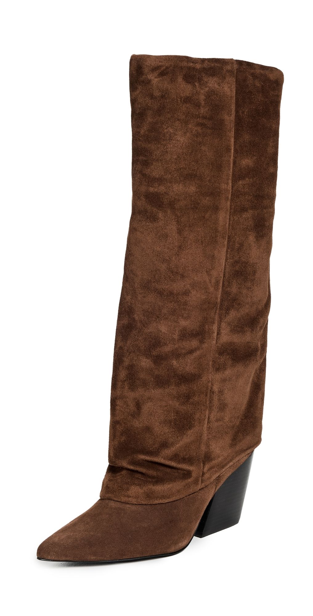 Black Suede Studio Nev Boots Brownie Suede 37