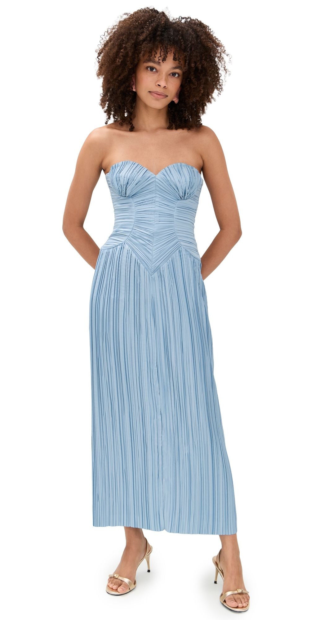 Cult Gaia Ashika Gown Coastal 6