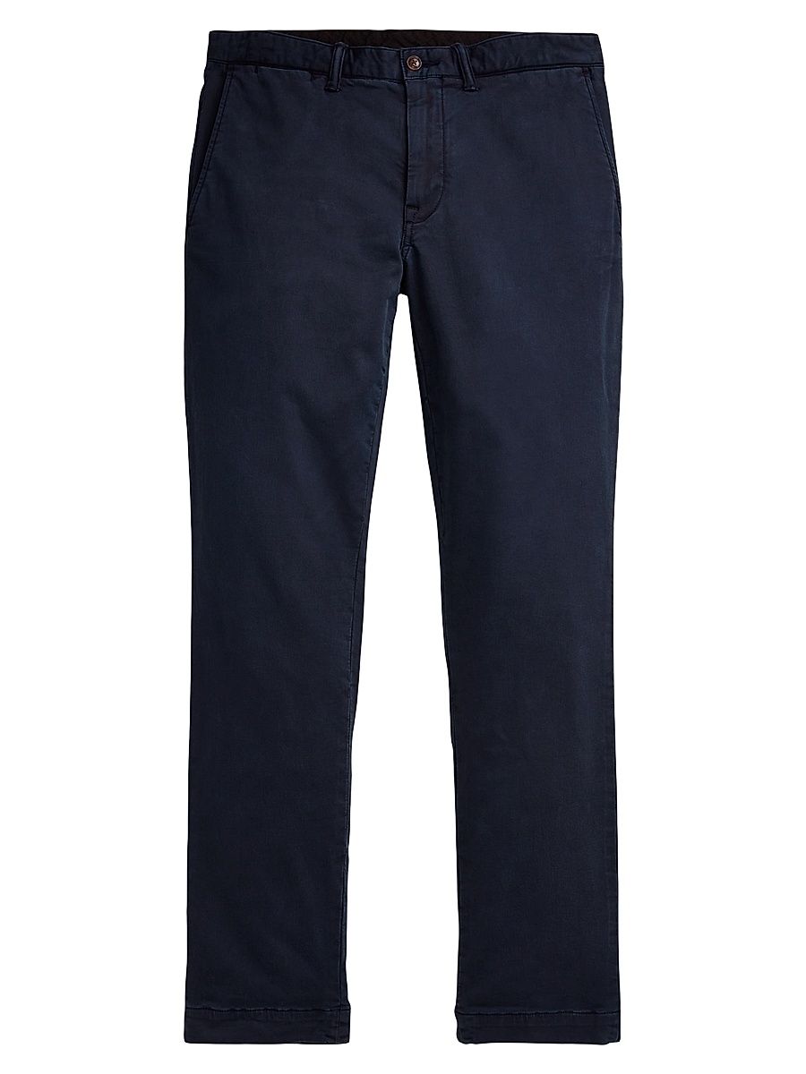 Men's Sullivan Slim Knit-Like Chino Pants - Aviator Navy - Size 42