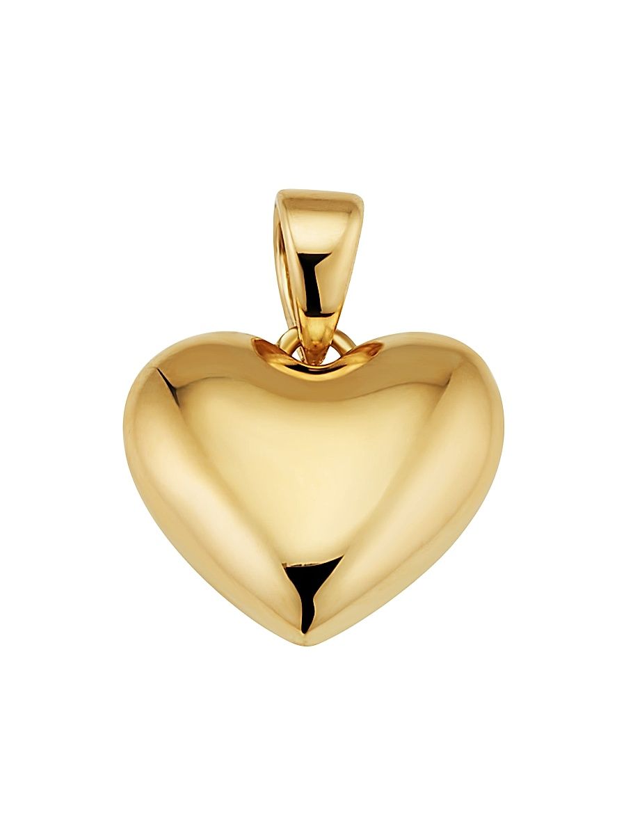 Women's 14K Yellow Gold Lovely Pendant Charm - Gold