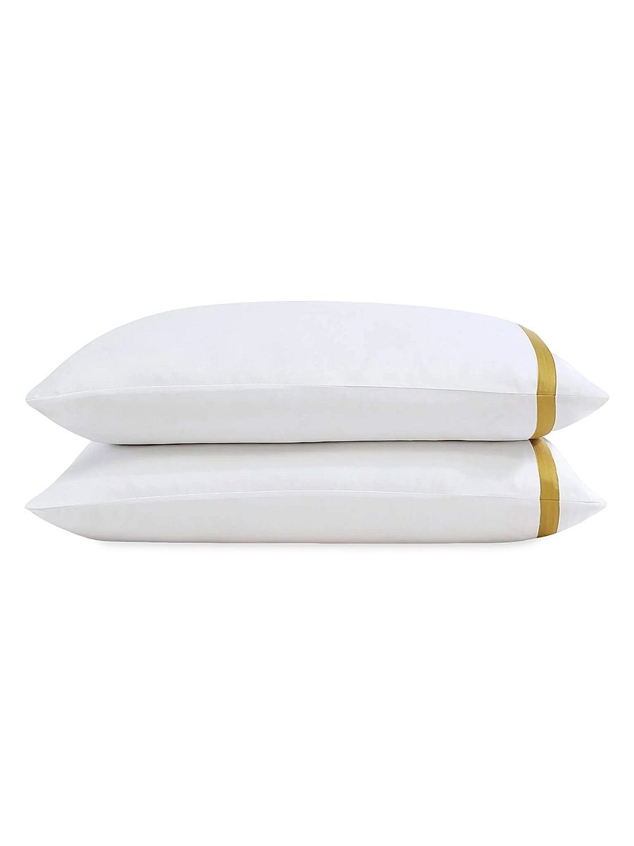 Frame Bamboo Pillowcase Set - Gold - Size King
