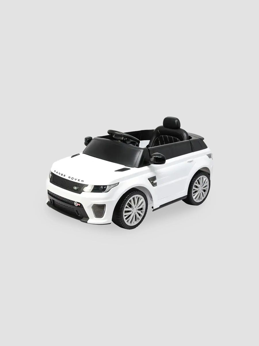 Best Ride on Cars Unisex Little Kid's Range Rover SVR 12V Car - White