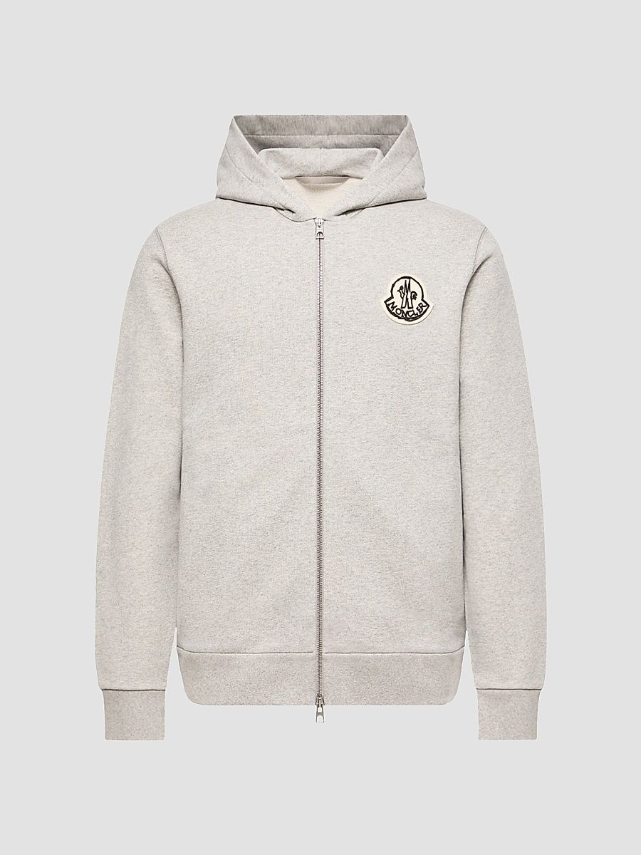 Men's Hoodie in Cotton - Gray - Size XXXL