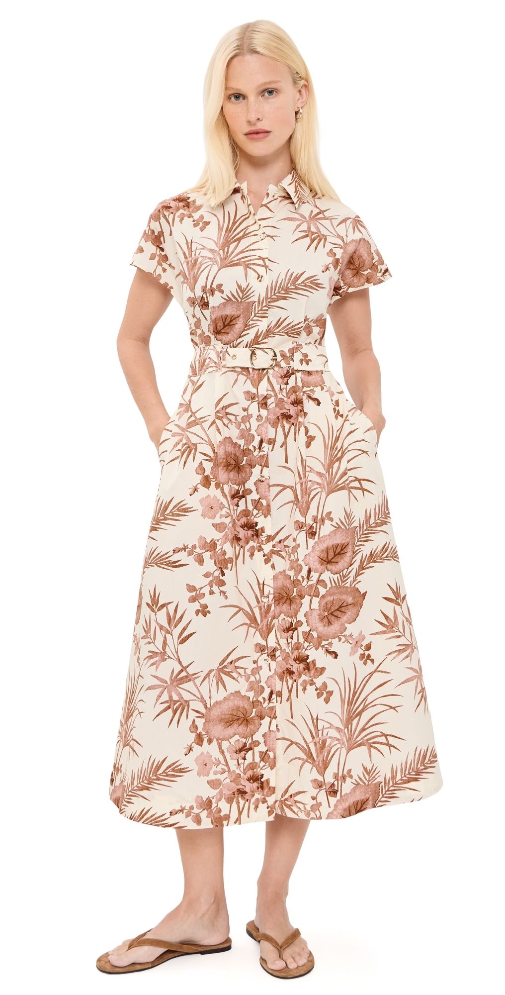 Cara Cara Sawyer Dress Paradise Camel 8