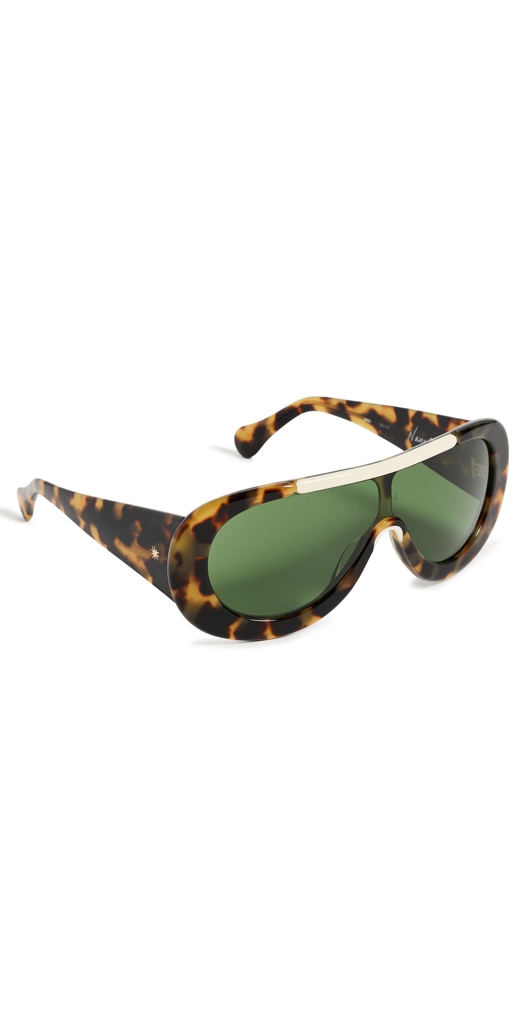 éliou Navigator Sunglasses Tortoise One Size