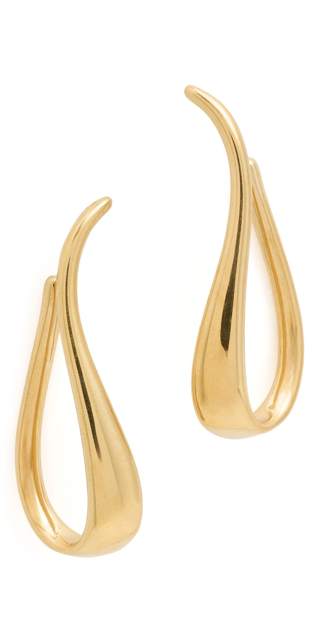 Galley Los Angeles Lilly Earrings Gold One Size