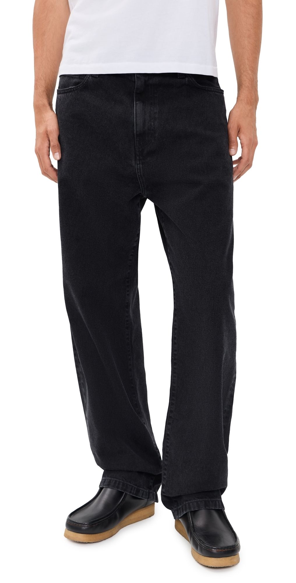 Carhartt WIP Landon Loose Fit Jeans Black (Stone Washed) 31