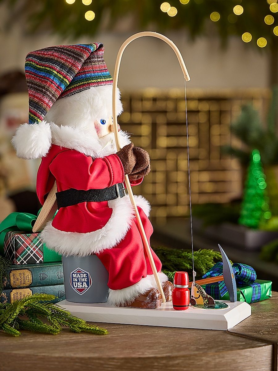 Alaska Santa Tabletop Nutcracker