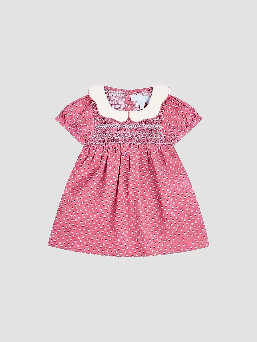 Little Girl's & Girl's The Tiny Mina Nap Dress - Poppy Half Drop Rose - Size 8