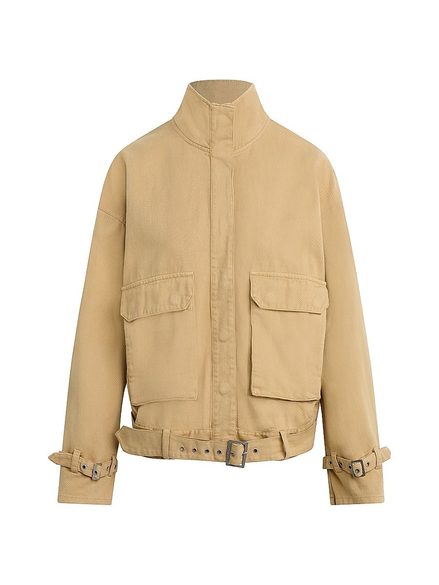 Women's Relaxed Utility Jacket - Cornfield - Size Small