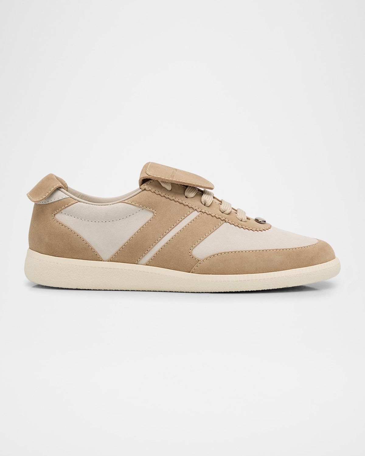 Men & apos;s Bicolor Suede Low-Top Sneakers