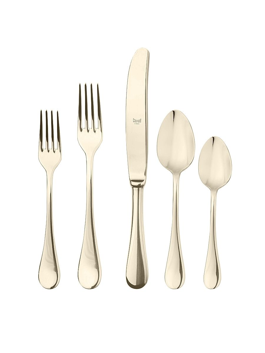 Brescia 5-Piece Flatware Set - Stainless Steel