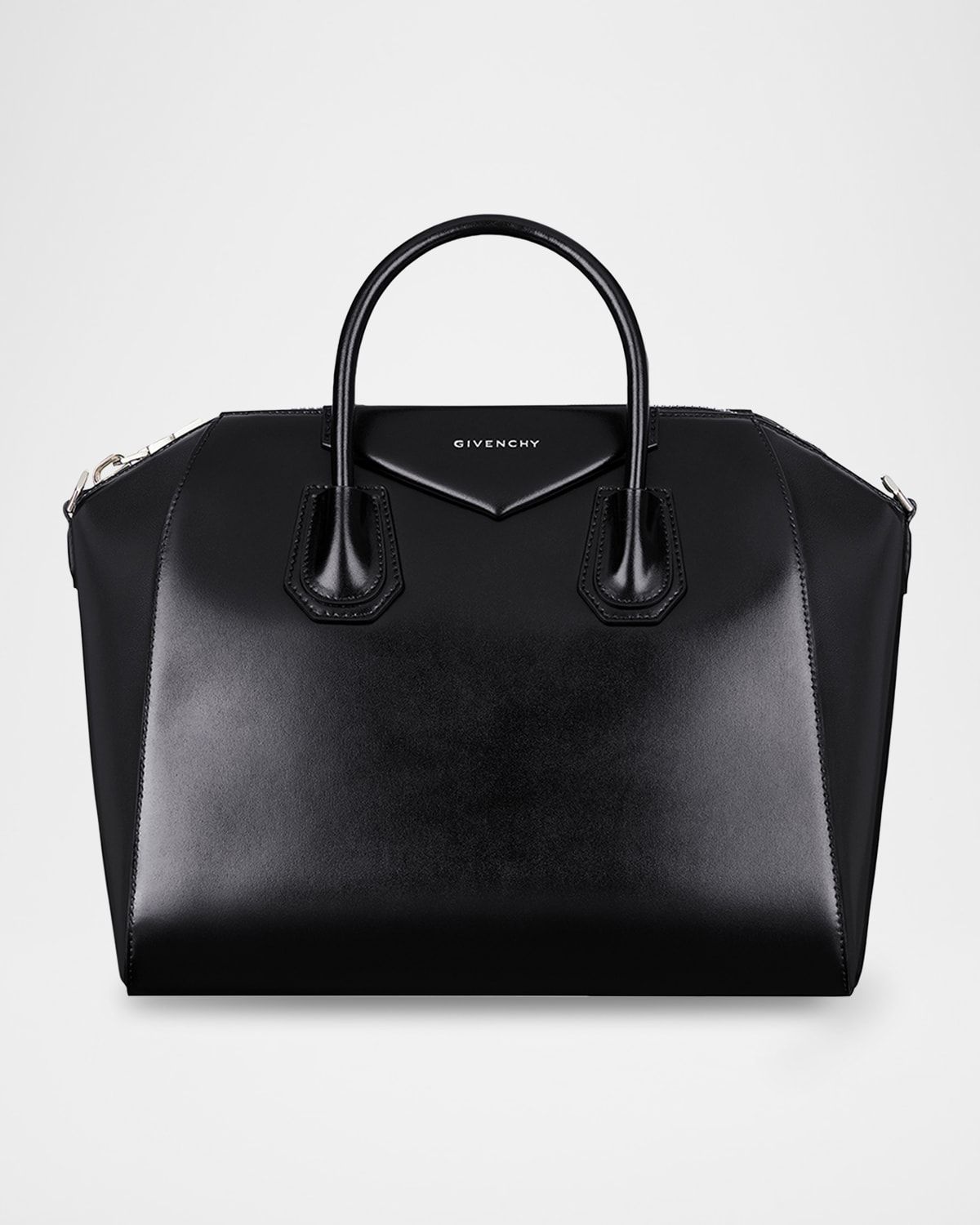 Antigona Medium Top-Handle Bag in Box Leather