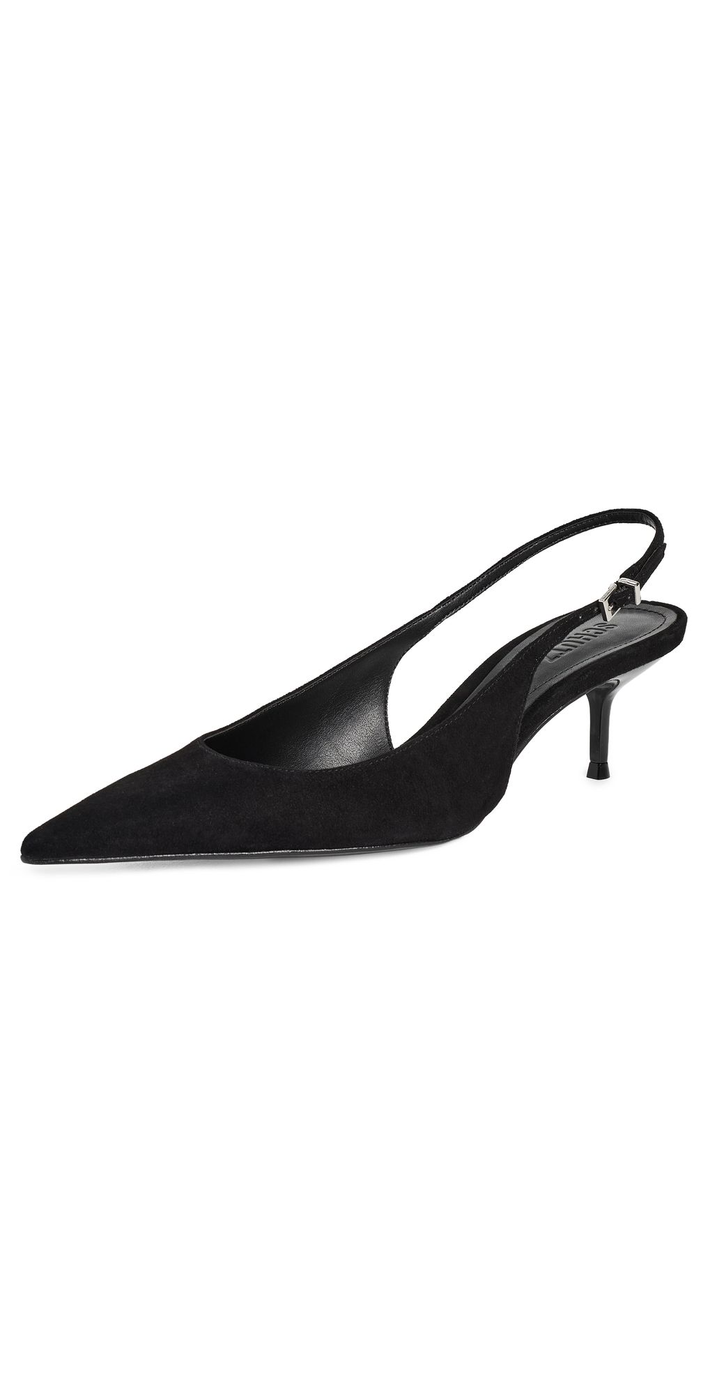 Schutz Paola Mid Slingback Pumps Black 7.5