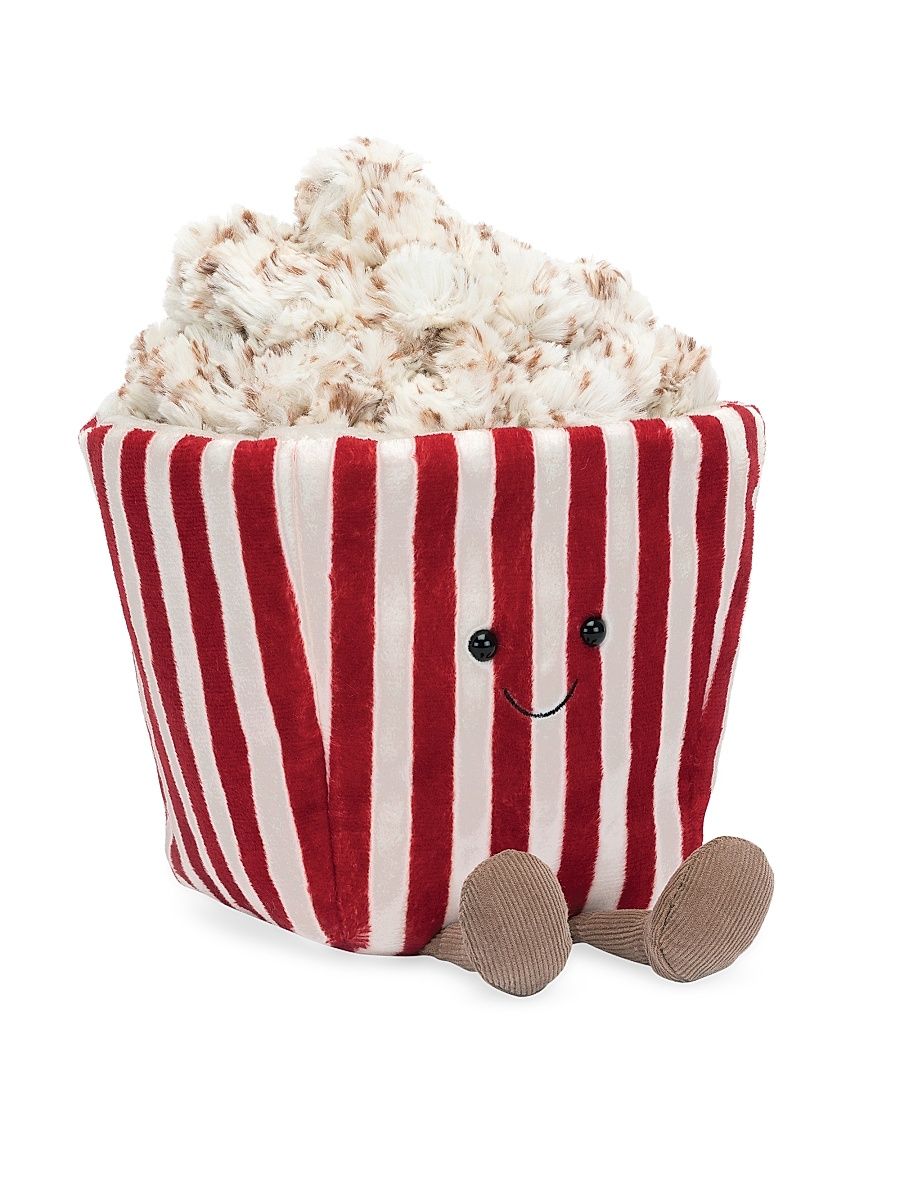 Popcorn Plush Toy - Red White