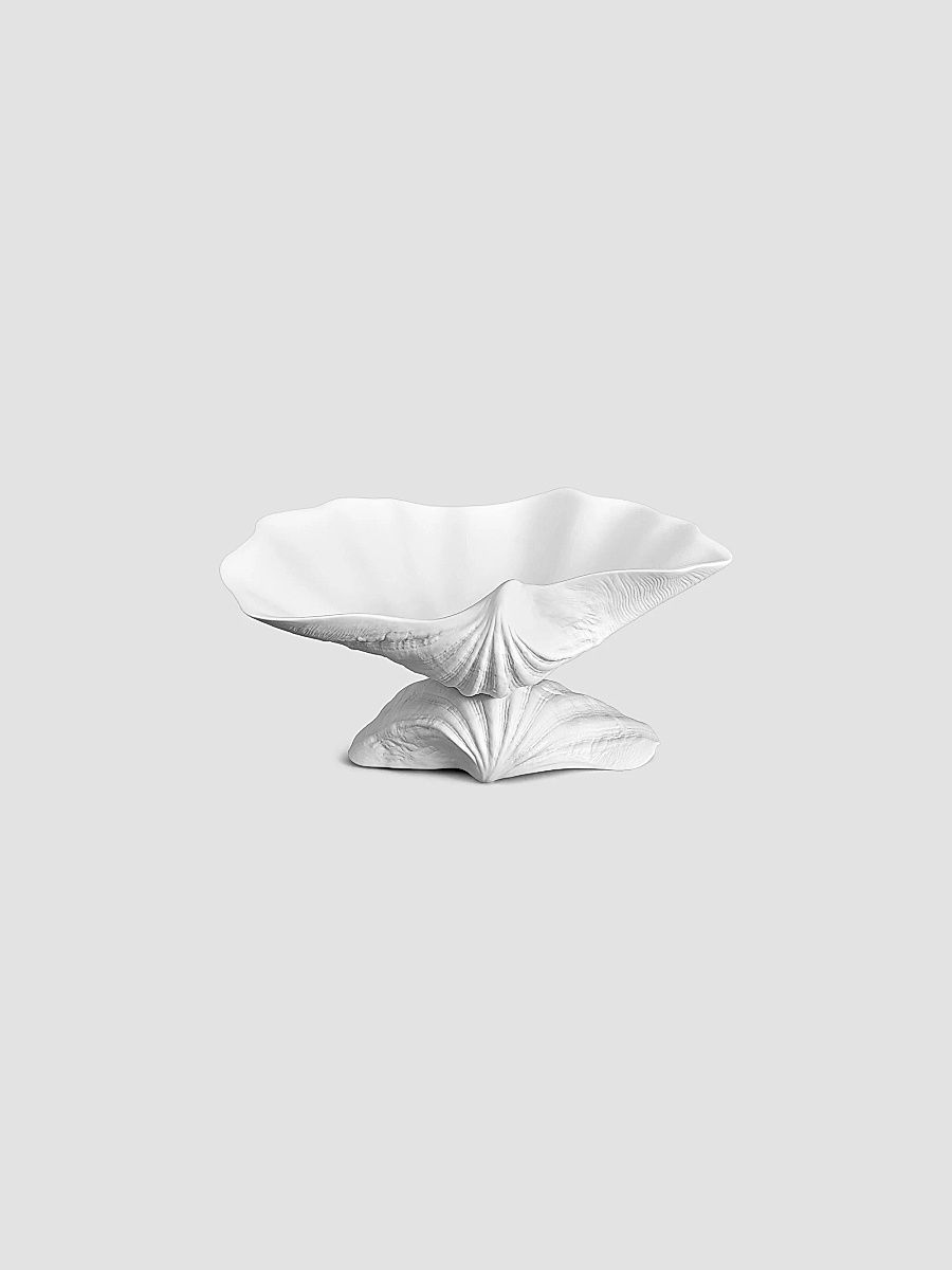 Neptune Bowl Centerpiece - White - Size XL