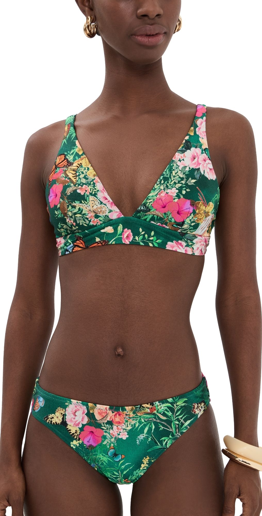 L'AGENCE Lexie Bikini Top Multi L