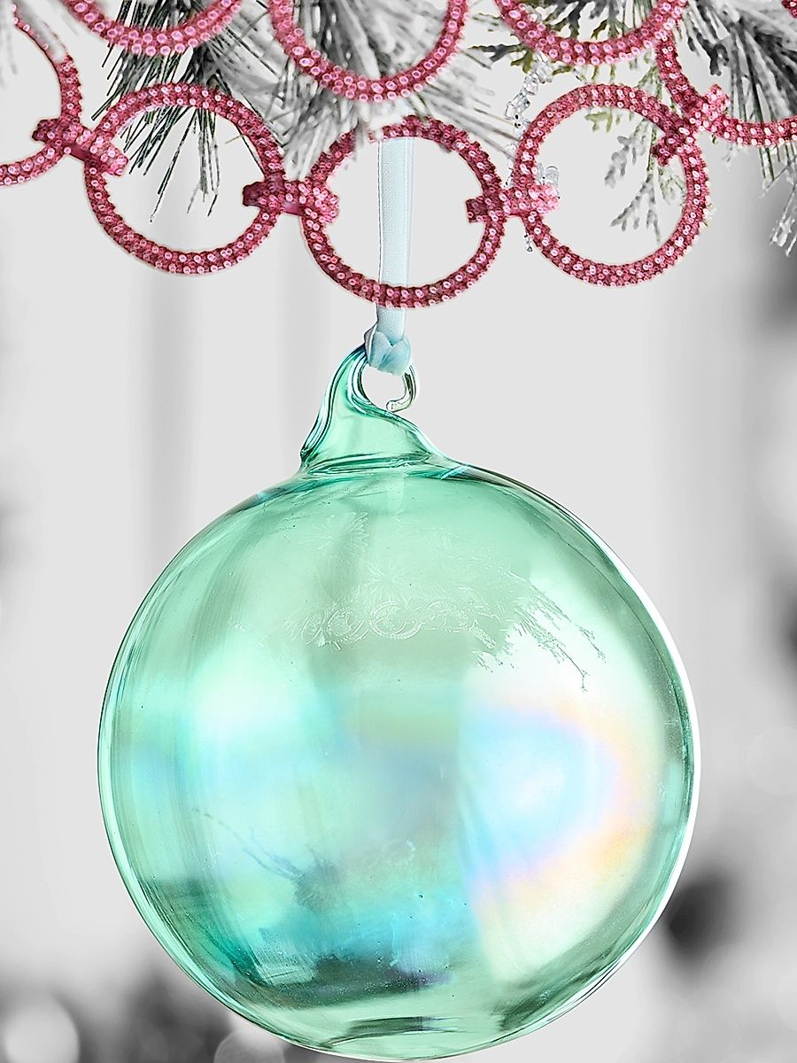 Bottle Glass Ball Ornament