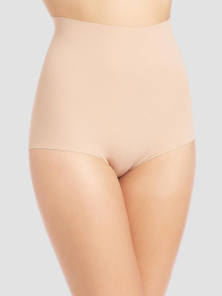 Commando Women's Classic Control Brief - Beige - Size Large