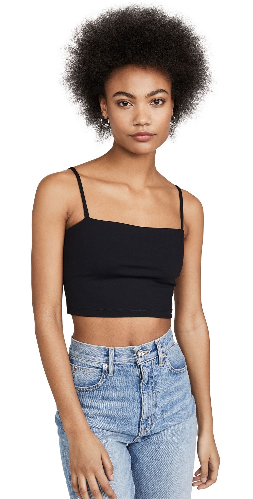Susana Monaco Crop String Top Sugar M