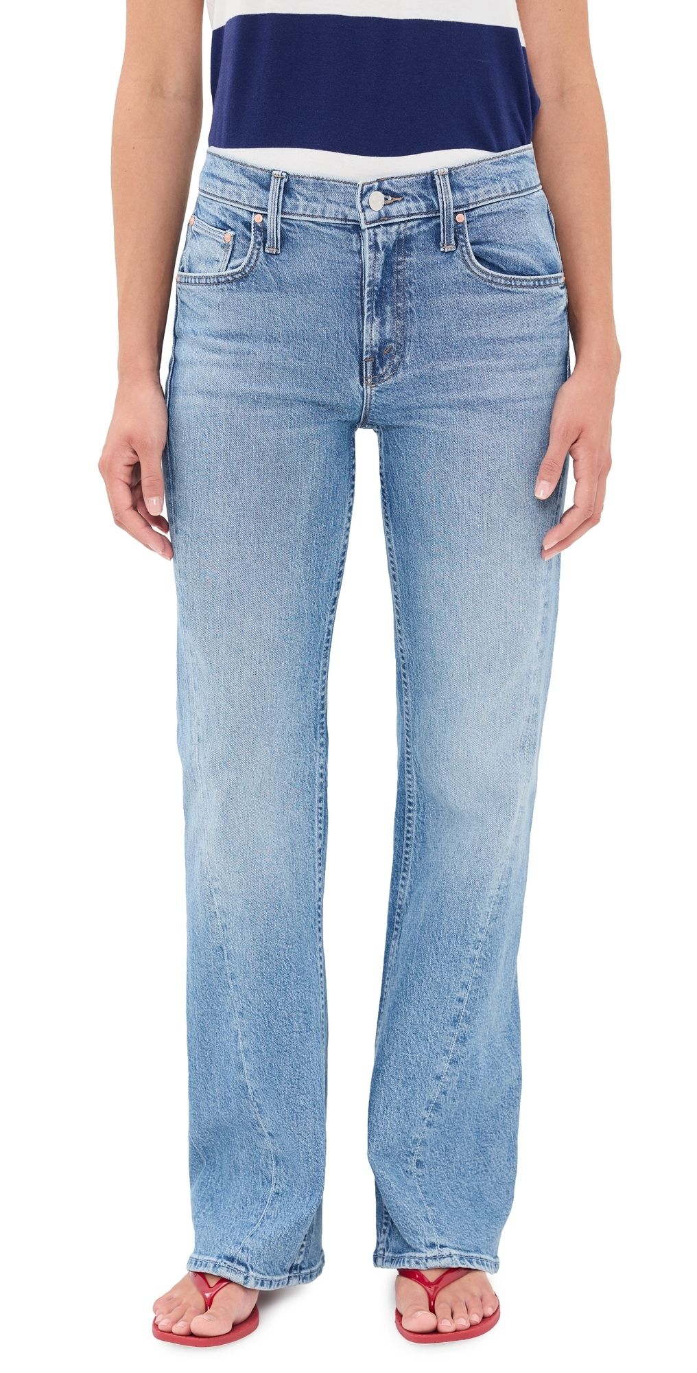 MOTHER The Bookie Twist Skimp Jeans Just An Animal 30