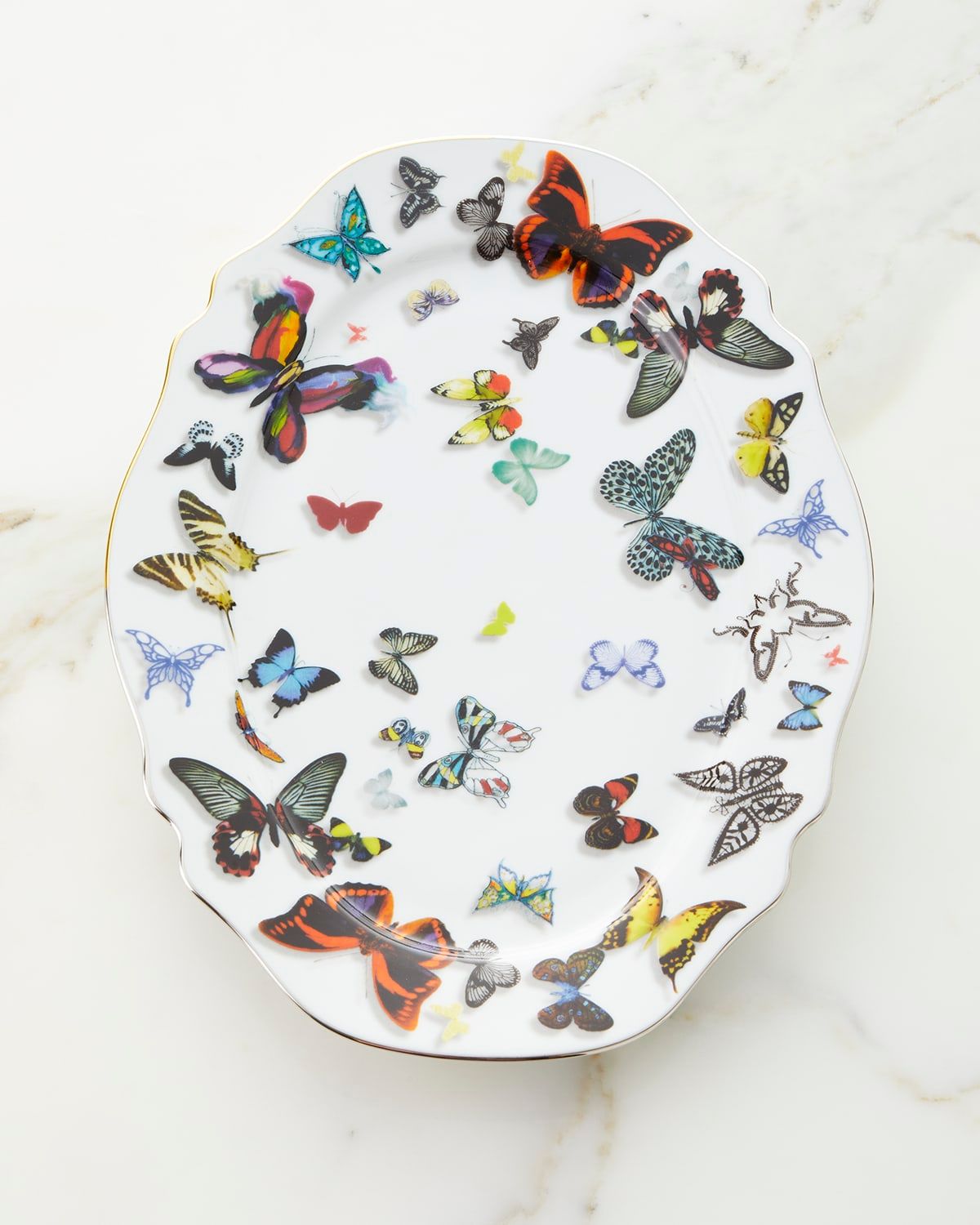 Butterfly Parade Small Platter