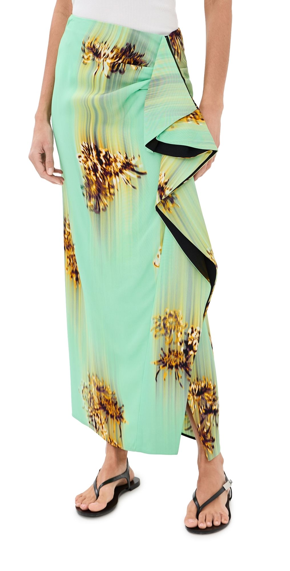 Proenza Schouler Cella Skirt Glass Multi 8