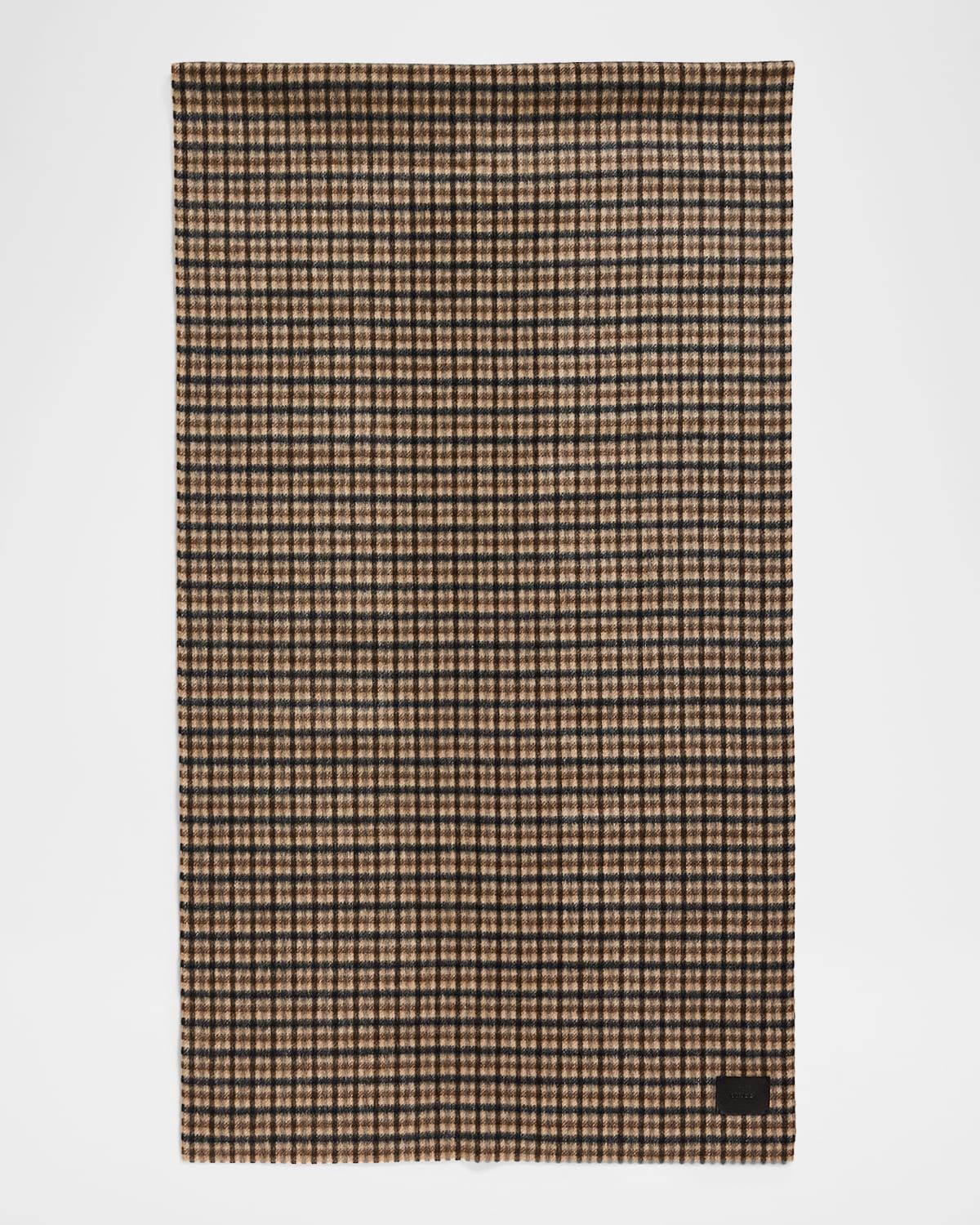 Double-Faced Wool & Cashmere Wrap