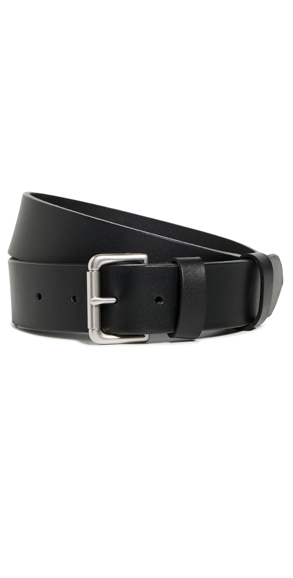 Polo Ralph Lauren Italian Saddle Leather Belt Black 38