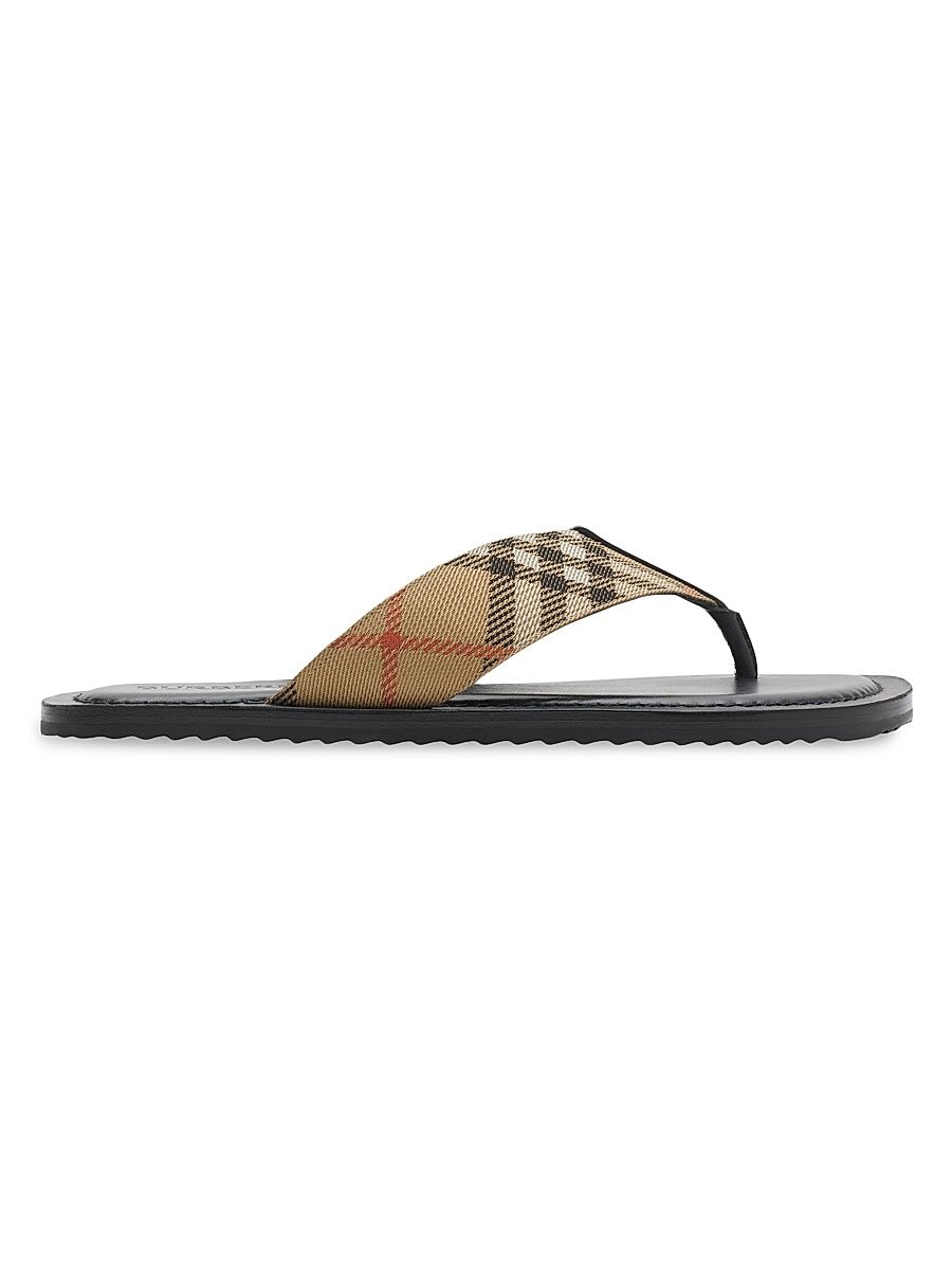 Men's Check Pavilion Sandals - Sand Check - Size 13