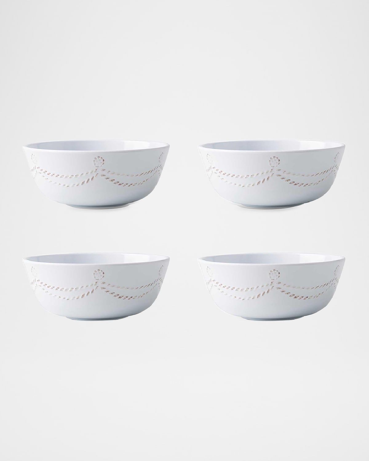 Berry & Thread Melamine Cereal/Ice Cream Bowls, Set of 4