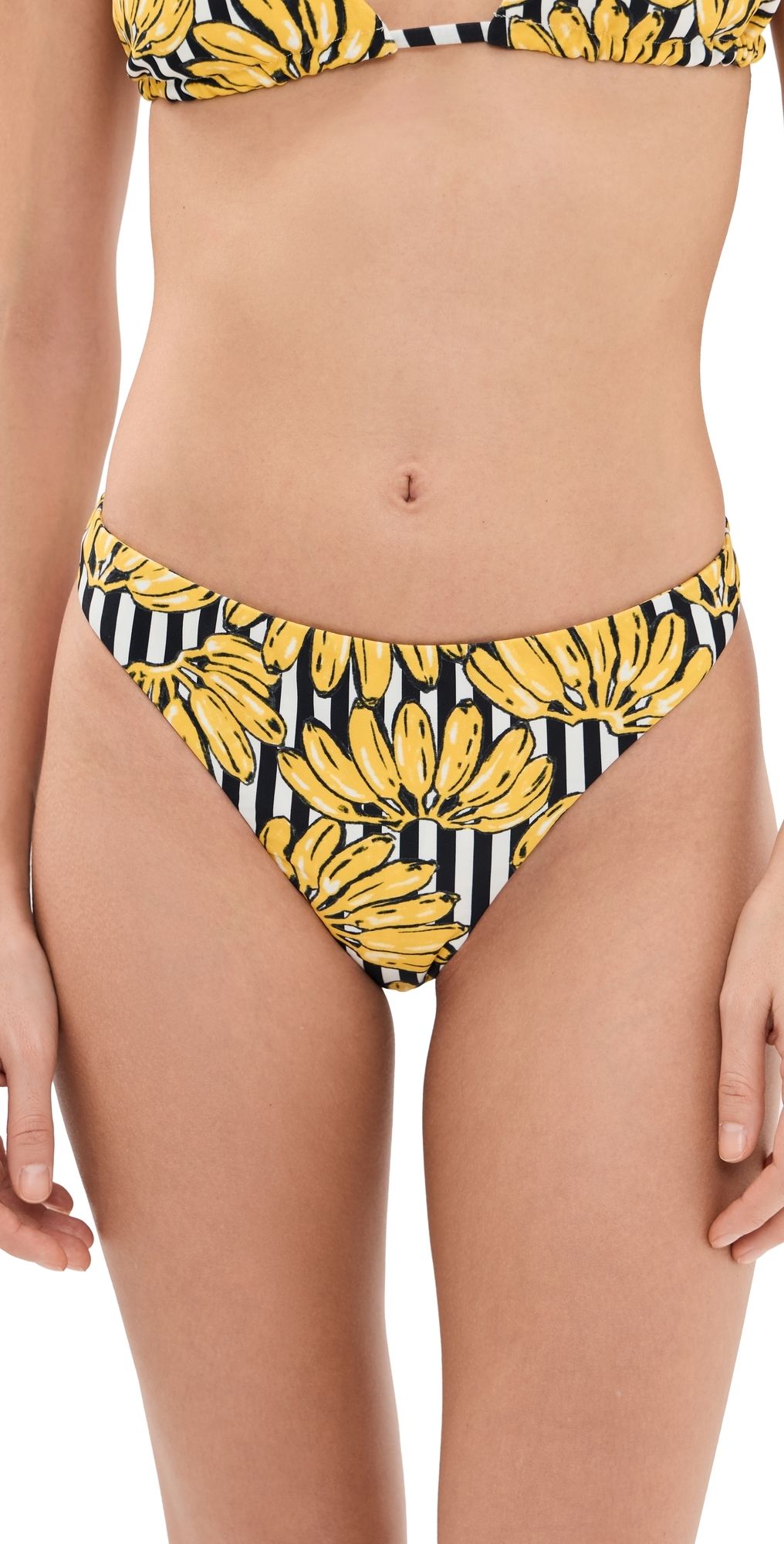SIMONMILLER Bwai Bikini Bottoms BANANA STRIPE M