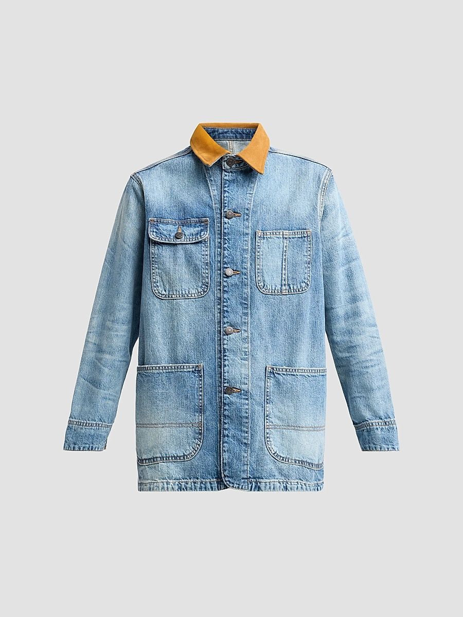 Johnny Was Women's California Sunrise Denim Jacket - Vintage Destroyed Medium - Size XL