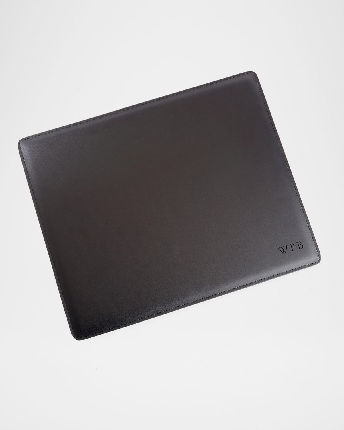 Personalized Leather Desk Pad, 17" x 14"