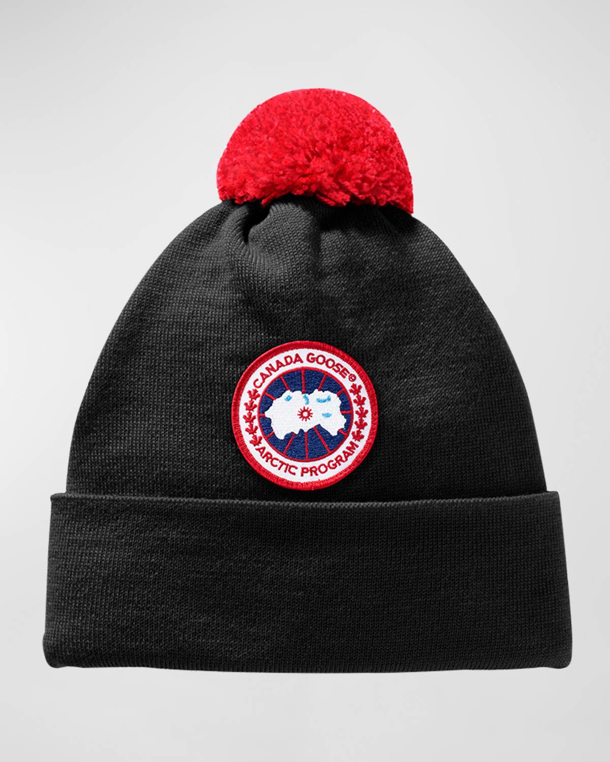 Kid & apos;s Logo Patch Pompom Hat